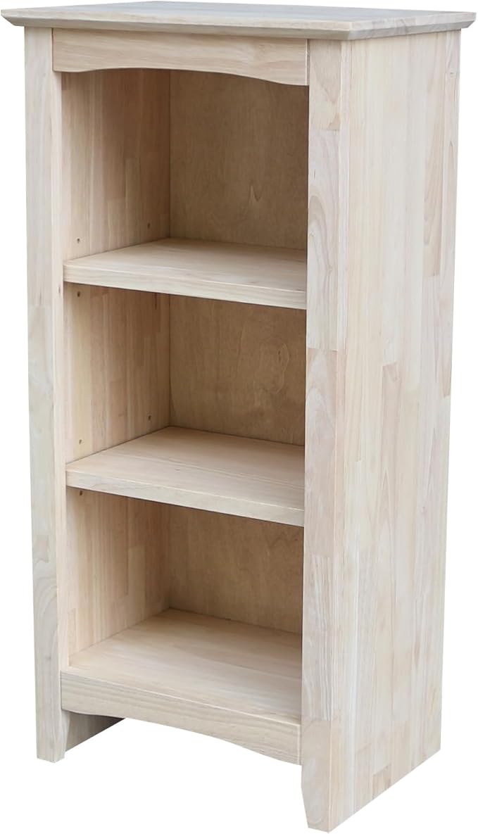 Solid Wood Shaker Bookcase - 36" H