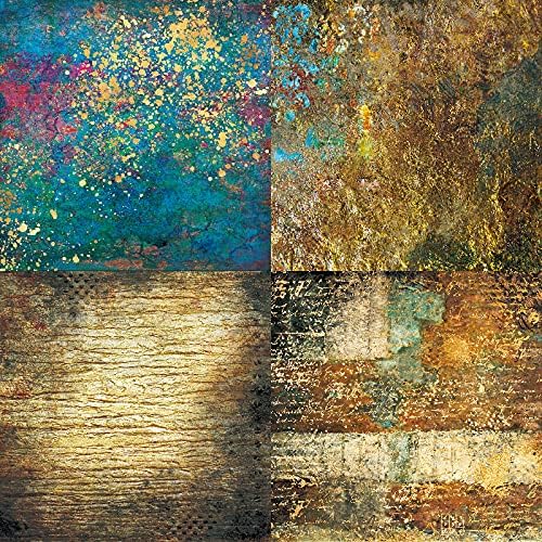 Scrapbook Paper Pad 6x6 Vintage Colored Designs, Single-Sided Decoupage Sheets, Colorful Cardstock for DIY Scrapbooking, Cardmaking, Junk Journal Craft Supplies - 24 Pcs