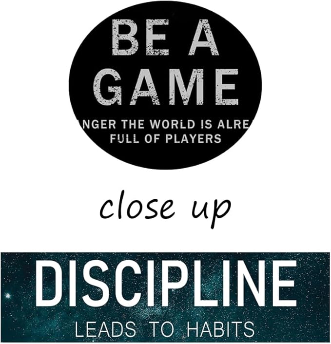 Be A Game Changer Motivational Canvas Wall Art Office Wall Decor Inspirational Discipline Habits Consistency Quote Canvas Print Positive Painting Artwork Living Room Decor Framed [72" W X 36" H]