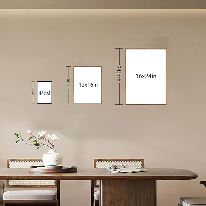 Bwodke Botanical Wall Art Plant Floral Watercolor Poster Canvas Prints Set of 3 Framed Sage Green Painting Eucalyptus Leaf Picture Modern Minimalist Home Decor Bedroom Bathroom Living Room 16"x24"