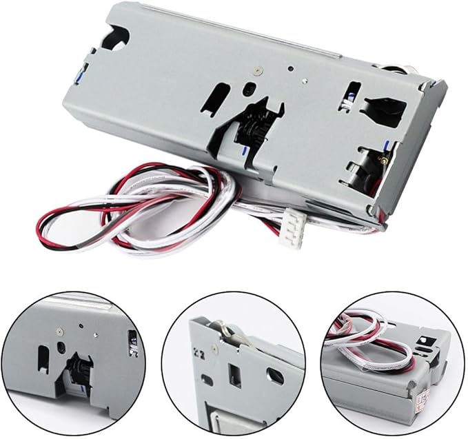 Receipt Printer Automatic Paper Cutter Replacement Unit 1235960, For TM220PA U220PB U220B U288B Models, Metal Construction For Auto Cutting In Office And Business