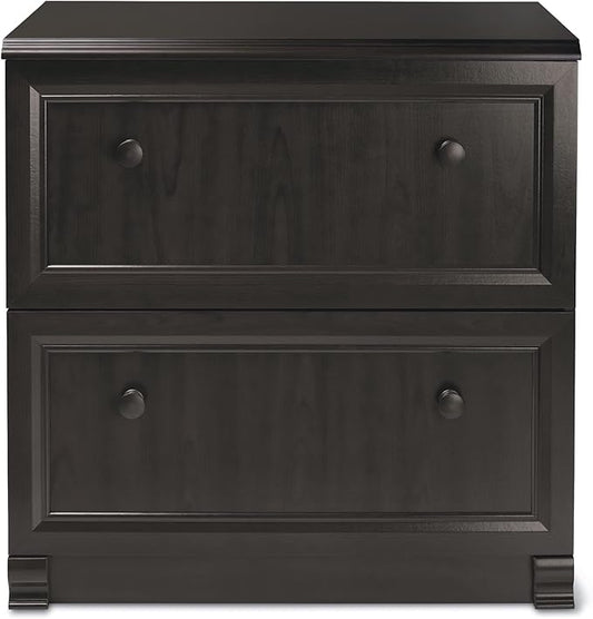 Realspace® Broadstreet 29-1/2"W x 19" D Lateral 2-Drawer File Cabinet, Walnut