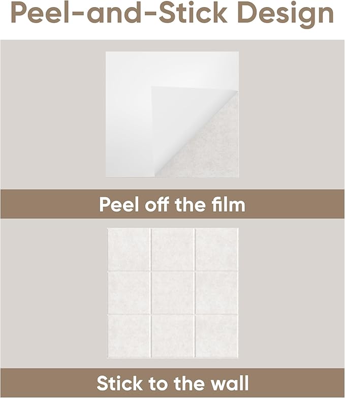 Large Cork Board for Walls 36" x 24", 6 Pack Felt Wall Tiles with Push Pins for Office Home, Pin Board Bulletin Board for Photo Pictures, Oatmeal