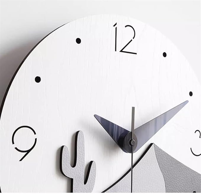 Clock for Bedroom Wall Clocks Modern Clock Living Room Wall Clock Simple Home Hanging Wall Fashion Creative Decoration Wall Clock Design Sense Office Decor Wall Clock (B Large)