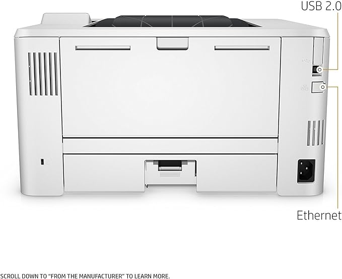 HP Laserjet Pro M402dn Monochrome Printer, Amazon Dash Replenishment Ready (C5F94A) (Renewed)