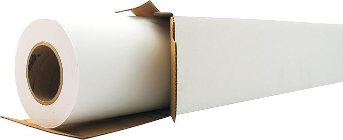 Alliance Wide Format Paper 42" x 100' High Resolution Ink Jet Media Coated Bond Rolls 96 Bright with 2" core For Aqueous and Latex Printers 1 Roll per Carton 36 LB