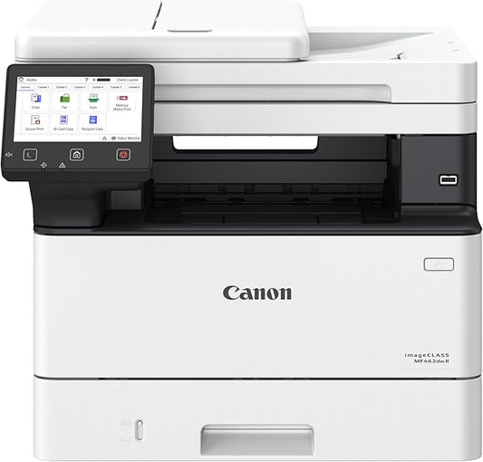 Canon imageCLASS MF462dw II - Wireless Black & White Laser Printer with Print, Copy, Scan, Fax, 3 Year Limited Warranty, 37 PPM