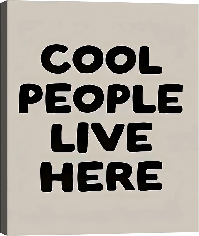 FLZKGAP Inspirational Wall Art Poster for Office, Framed Canvas Motivational Print, Large Quotes Artwork for Living Room, Unique Canvas Prints, Ready to Hang