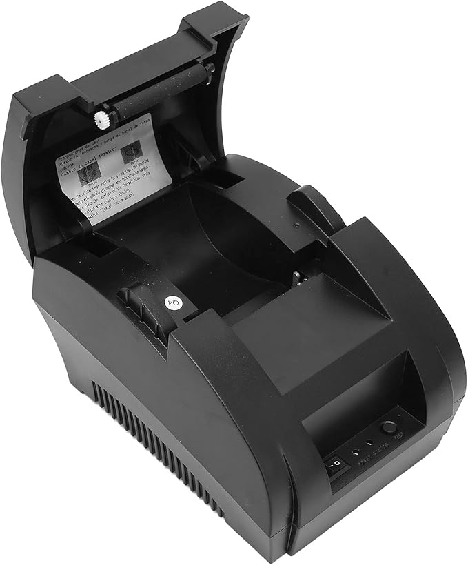 Luqeeg Bluetooth Thermal Label Printer, Shipping Label Printer with 90 mm/s High Speed, TPH Coating Black Label Print Tool, Desktop Sticker Printer for Mobile Office, Traveling, Daily Calendars(US)