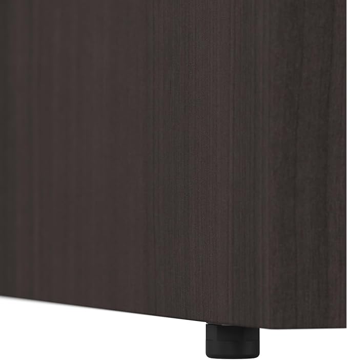 Bush Business Furniture Studio C 72W Computer Desk with Wire Management and Modesty Panel in Storm Gray, Professional Table for Home Office and Corporate Office