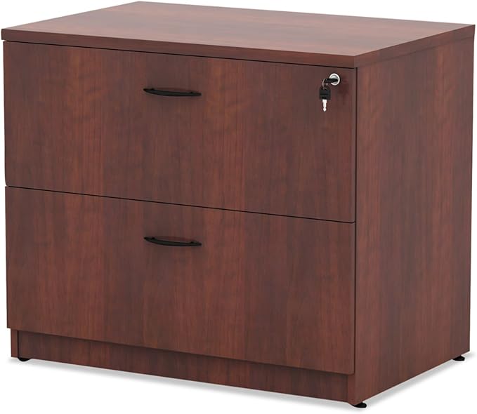 Alera VA513622MC Valencia Series Two Drawer Lateral File, 34w X 22 3/4d X 29 1/2h, Cherry