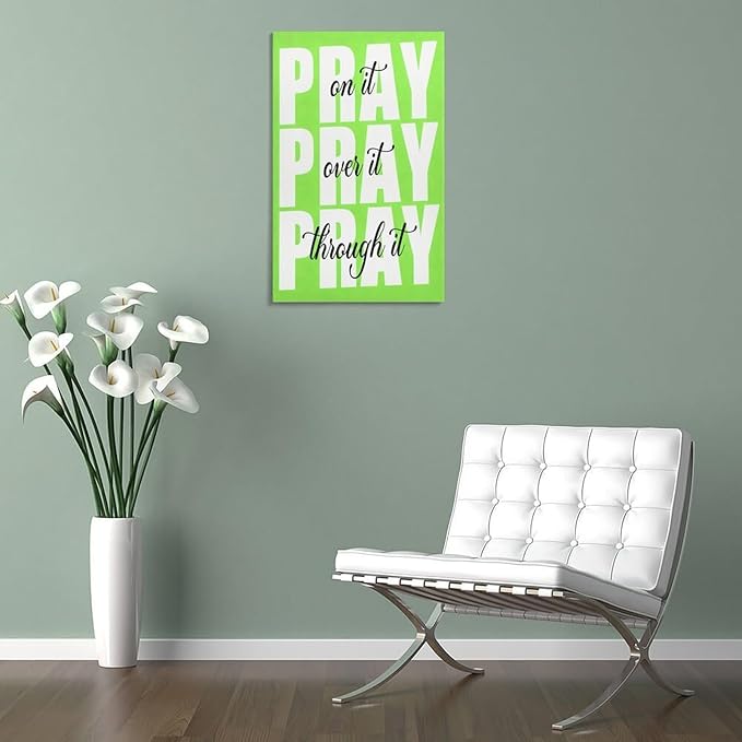 SunTianXiXi Office Desk Accessories Decor Sign Canvas Poster Wall Art Decor Print Picture Paintings for Living Room Bedroom Decoration Frame-style-612x18inch(30x45cm)