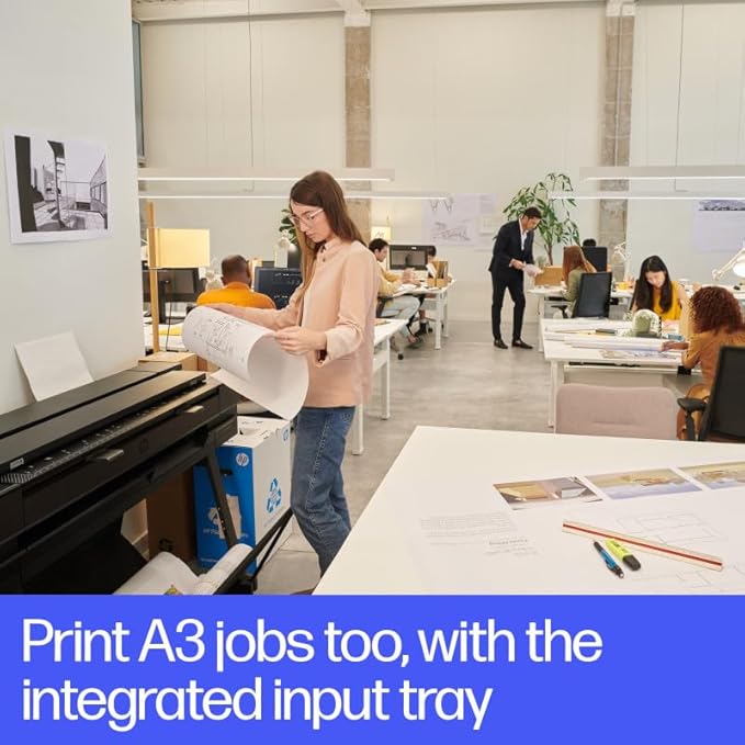 HP DesignJet T850 Large Format 36-inch Color Plotter Printer, Includes 2-Year Warranty Care Pack (2Y9H0H)