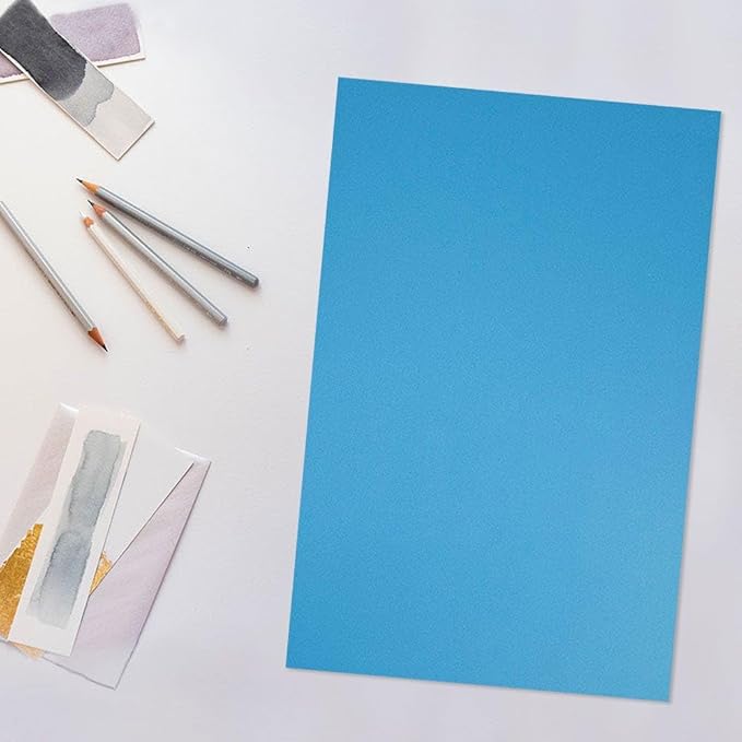 LUXPaper 11" x 17" Paper | Tabloid Size | Pool Blue | 80lb. Text | 50 Qty