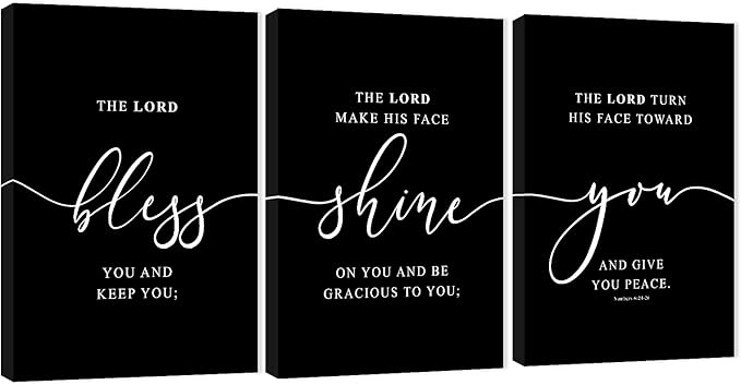 Office Wall Art - 3 Panel Motivational Canvas, Inspirational Quotes for Home Decor, Positive Entrepreneur Words Poster Frame for Company, 16"x24"x3Pcs