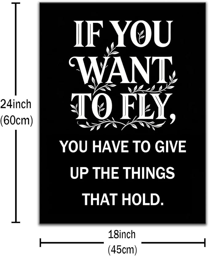 Inspirational Canvas Wall Art Office Decor Motivational Christ Quotes I Can Do All Things Discipline Poster Inspiring Painting Print for Modern Home Living Room Gym Stretched and Framed [18''Wx24''H]