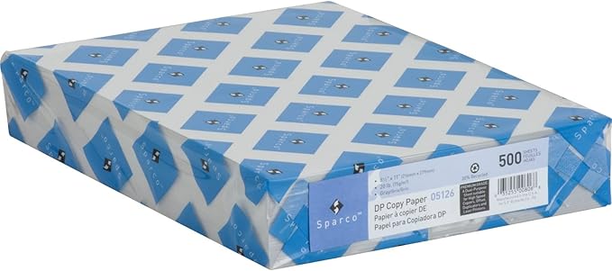 Premium Copy Paper, 20Lb, 8-1/2"x11", 500 Sheets per Ream Color: Gray