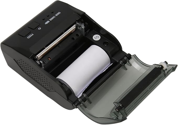 BAFOVY 58mm Thermal Printer BT4.0 with USB Interface, Suitable for Office Restaurant Logistics, Supports Printing Speed, 203DPI Accuracy, 100km TPH
