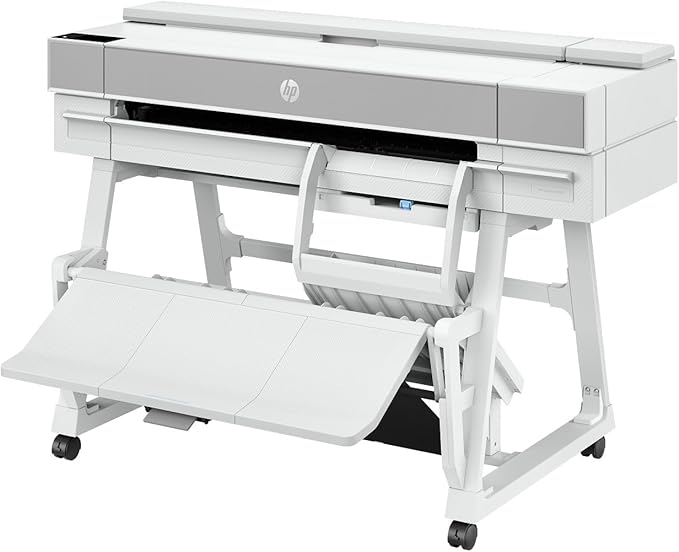 HP DesignJet XT950 36-in Large Format Plotter Printer, High-Speed Technical & Graphic Printing, 2400 x 1200 dpi, Wireless, Postscript Support, Ideal for CAD, GIS & Architecture Offices (Renewed)