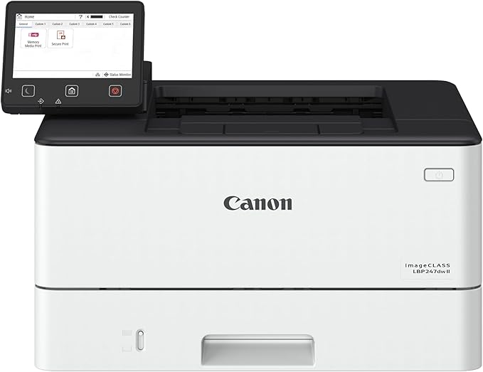 Canon imageCLASS LBP247dw II - Monochrome Duplex, Wireless Laser Printer, Single Function, with 1 Year Limited Warranty, 42 PPM