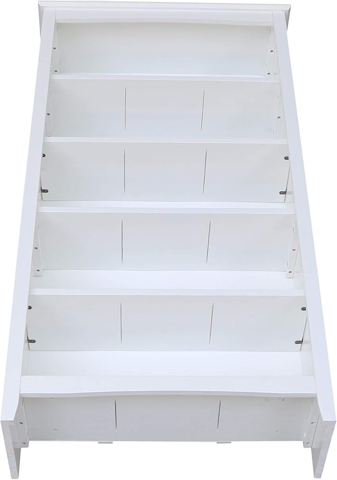 International Concepts Shaker Bookcase - 60" H White