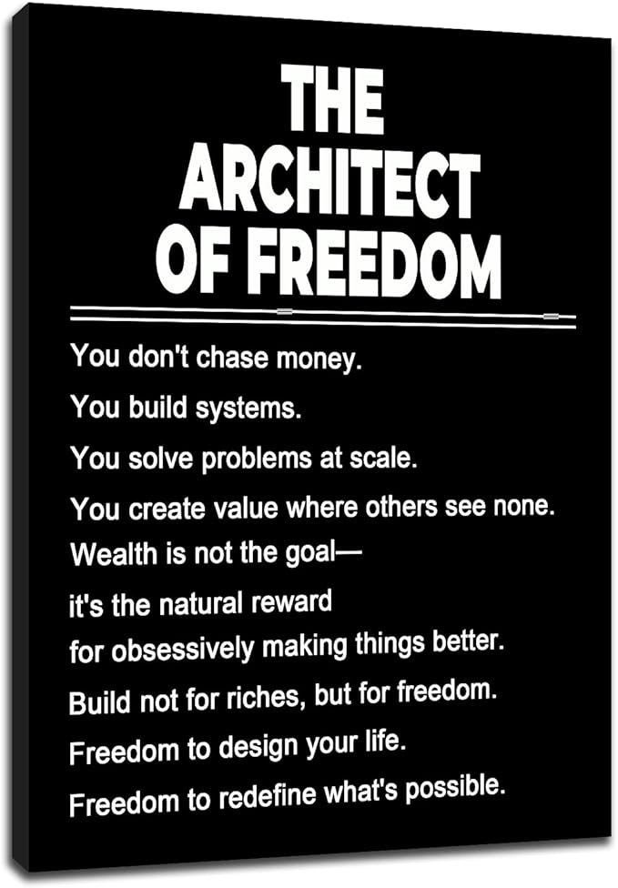 Motivational Quote Office Canvas Wall Decor Inspirational Wall Art Poster Prints Artwork Picture Painting Artwork for Modern Home Living Room School Gym Stretched and Framed [30''W X 40''H]