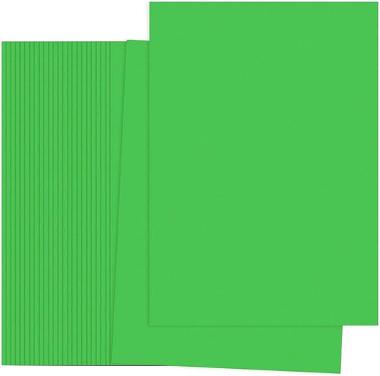 PATIKIL Dark Green Colored Copy Paper, 50 Sheets 11.7x8.3 A4 19lb/70gsm Double Sided Colorful Print Paper Bulk Sheet DIY Craft Art Projects Supplies for Printer Origami