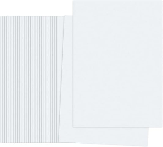 PATIKIL White Colored Copy Paper, 100 Sheets 8.3x5.9" A5 19lb/70gsm Double Sided Colorful Print Paper Bulk Sheet DIY Craft Art Projects Supplies for Printer Origami