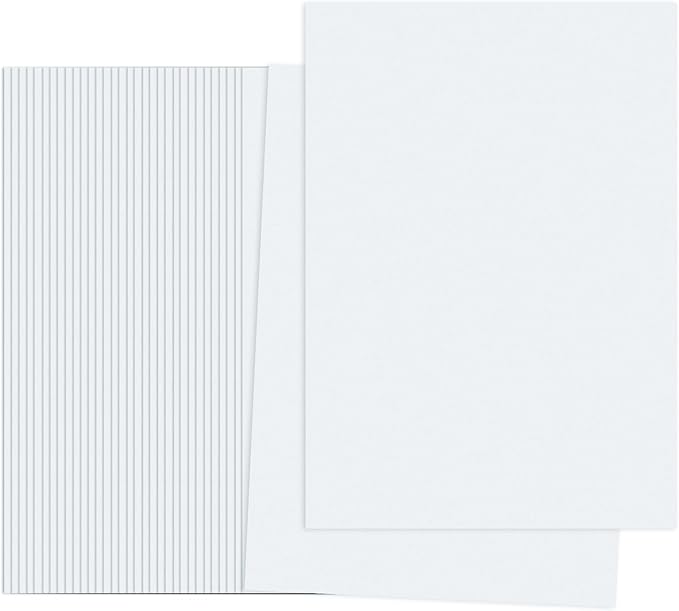 PATIKIL White Colored Copy Paper, 100 Sheets 11.7x8.3 A4 19lb/70gsm Double Sided Colorful Print Paper Bulk Sheet DIY Craft Art Projects Supplies for Printer Origami