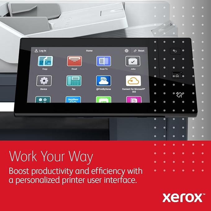 Xerox Versalink C415dn Color Printer - A4 40ppm Color Laser All in One Multifunction Printer with Duplex 2-Sided Printing, Office or Small Business Use - Copy/Print/Scan/Fax - Touchscreen