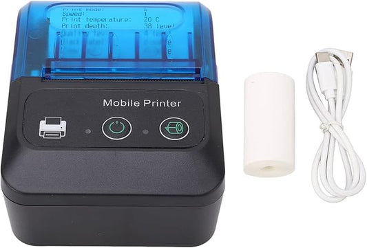 Thermal Label Printer 2in 203DPI 80mm for Home & Office Use – Durable Design, High Precision Printing