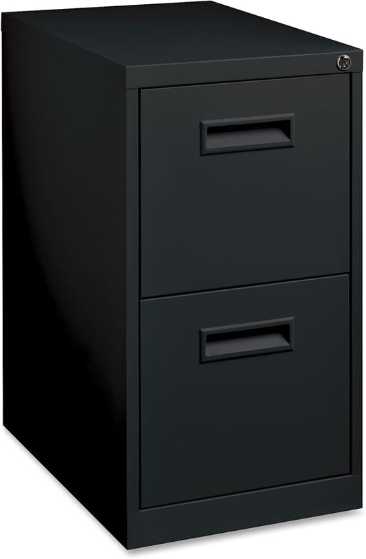 Lorell Mobile Pedestal, File/File, 15 by 22-7/8 by 28-Inch, Black