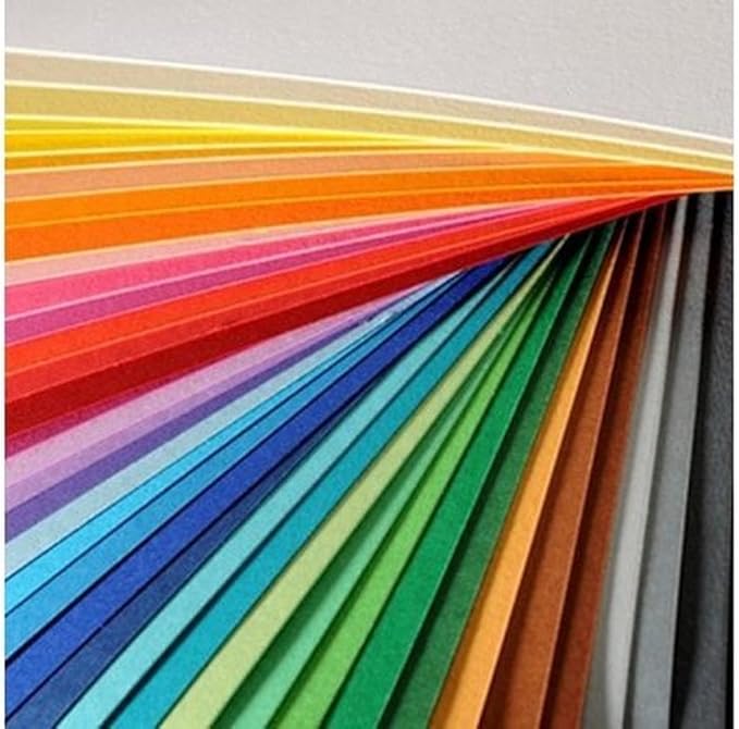 Canson Iris Vivaldi A4 185 GSM Smooth Colour Paper - Primary Blue (Pack of 50 Sheets)