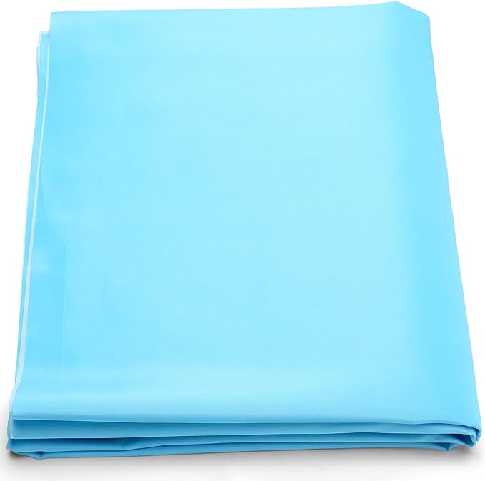 Bulletin Board Fabric 48 '' x 107 '' Class Fabric for Classroom Bulletin Board Decor, Pillows, Curtains, Crafts(Blue)