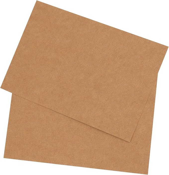 300 Sheets 4 x 6 Inch Brown Craft Cardstock, 250gsm Blank Index Cards Kraft Cardstock for Invitations, Menus, Crafts, DIY Cards, Gift Tags