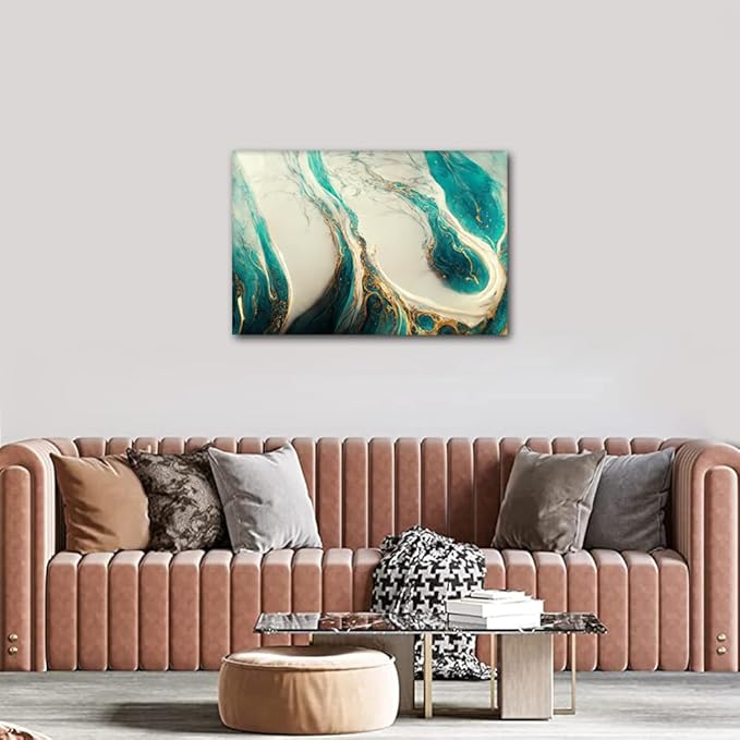 Home Canvas Wall Decor 1 Panel Canvas Abstract Poster Prints Modern Fashion Backdrop Picture Printing Native Americans Living Room Office Wall Canvas Decor Stretched and Framed Ready to Hang 24x16 in