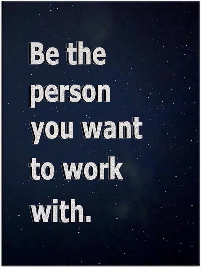 Modern Home Motivational Canvas Wall Art Large Size Poster Print Inspirational Quotes Picture Painting Wall Decor Artwork for Living Room Office Workplace Hotel Stretched and Framed [30''W X 40''H]