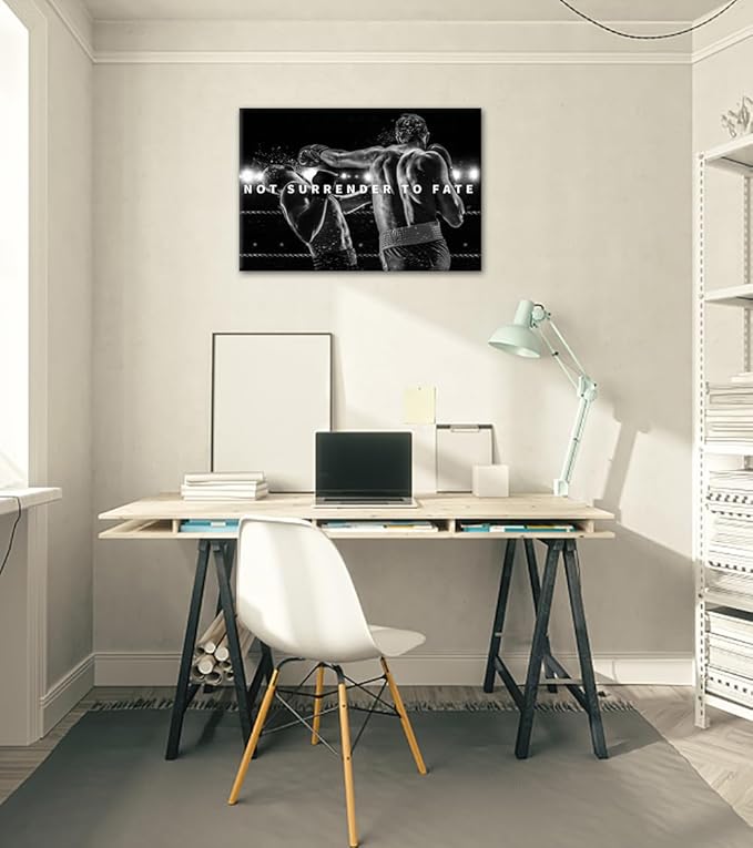 Novatique Motivational Quotes Canvas Wall Art Inspirational Wall Art Motivational Posters Print Office Wall Decor Entrepreneur Quote Home Decor, 24 x 36inch