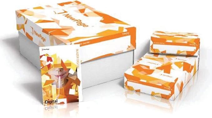 Limited Papers (TM) Blazer Digital Paper, Gloss Finish, Coated 2 Sided, White Color, 92 Brightness. (80# Text 11x17)