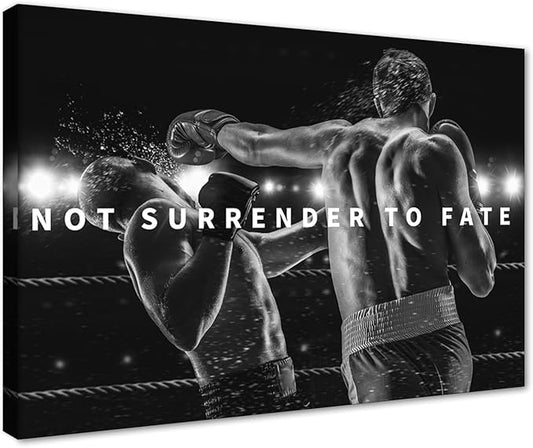 Novatique Motivational Quotes Wall Art Inspirational Wall Art Canvas Poster Positive Affirmations Wall Art for Office Bedroom,12 x 16inch