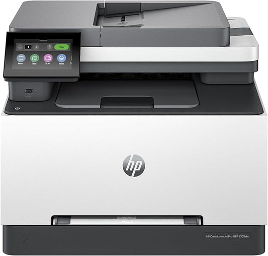 HP Color Laserjet Pro MFP 3301cdw Wireless All-in-One Color Laser Printer, Scanner, Copier, Best-for-Office (499Q3F) (Renewed)
