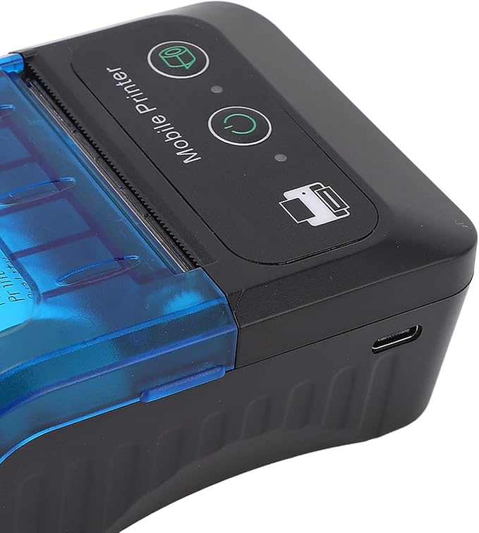 Thermal Label Printer 2in 203DPI 80mm for Home & Office Use – Durable Design, High Precision Printing