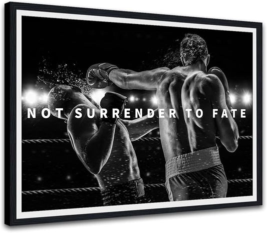 Novatique Motivational Wall Art Success Motivational Poster Quotes Wall Decor Daily Positive Affirmations for Bedroom Ready to Hang,12 x 16inch