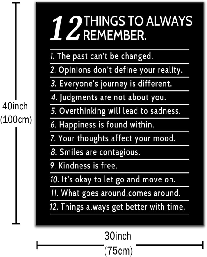 DINGFUN Inspirational Canvas Wall Art Motivational Poster Decor Inspiring Entrepreneur Quotes Picture Painting Artwork for Modern Home Men Women Living Room Office Gym Ready to Hang [30''Wx 40''H]