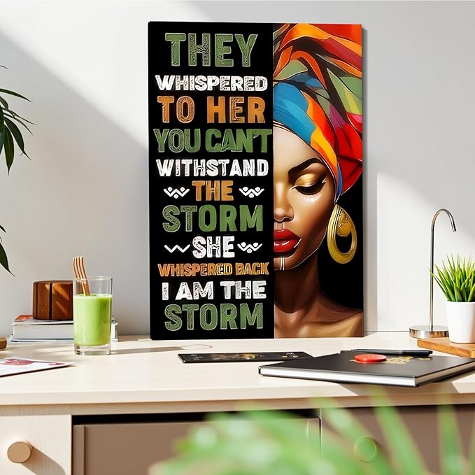 Modern Motivational Framed Canvas Wall Art Positive Prints Wall Decor for Office Bedroom Living Room Gym Dorm Home Classroom Made in USA