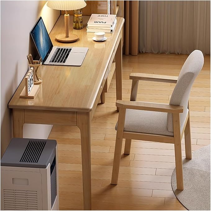 GLigeT Office Desk Wood Narrow Desk PC Table Home Office Desk PC Table Bedroom Study Table Small Household Writing Desk Study Writing PC Desk (Color : C, Size : 100 * 40 * 75cm)