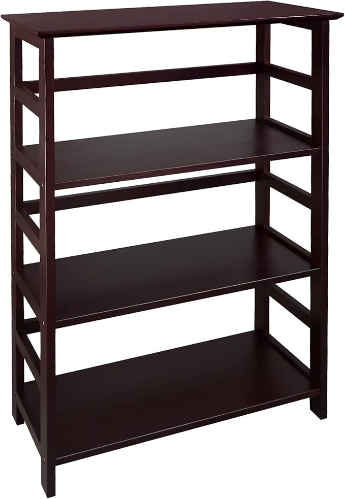 Casual Home Soho Manhattan 4-Shelf Bookcase 26 Wide - Espresso, 304-44