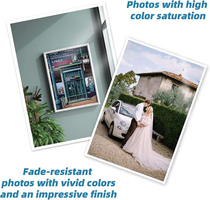 Uinkit Thick Photo Paper 8.5x11 inches 100sheets Double Sides Glossy Heavyweight Photo Paper 300gsm Only Suitable for Professional Inkjet Printer