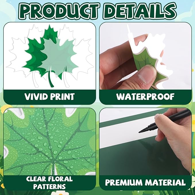Student Work Display Bulletin Board Spring Tree Bulletin Board Decoration Unbeleafble Work Classroom Wall Decor Leaves Paper Cutouts for Spring Teachers Students Motivational Back to School Supplies
