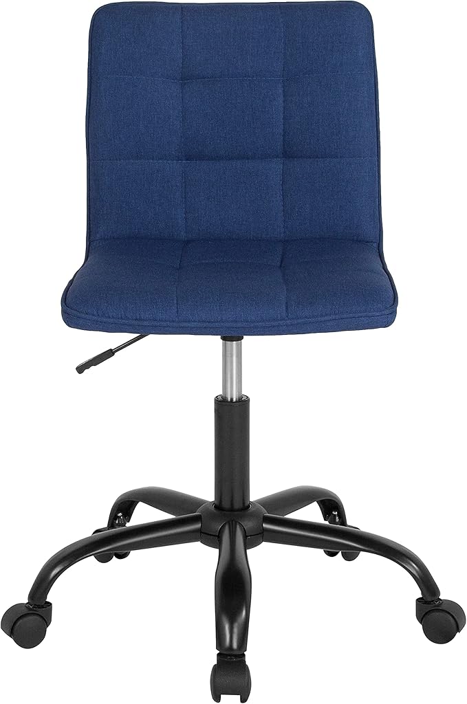 Flash Furniture Sorrento Home and Office Task Chair in Blue Fabric